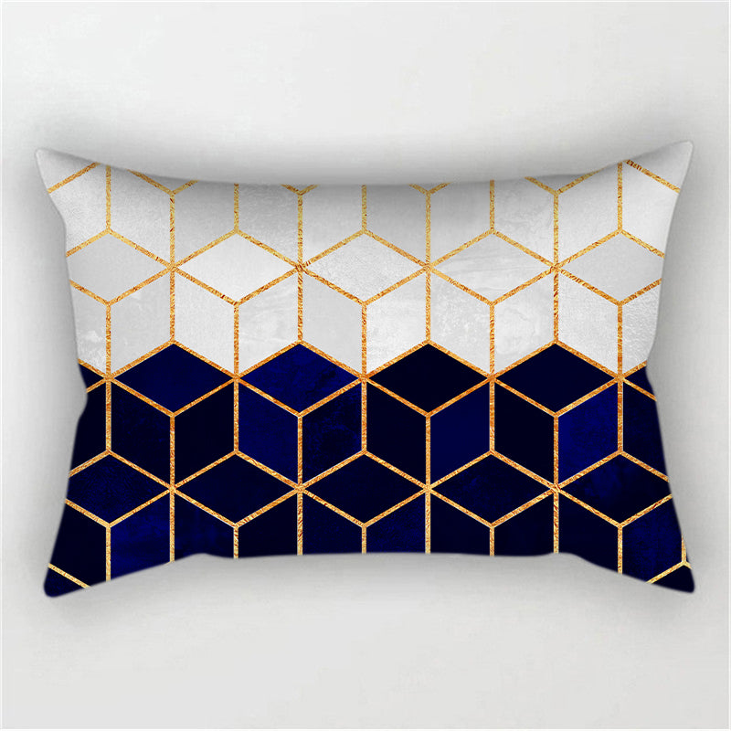 Fancy & Stacy Geometric Throw Pillow Cover