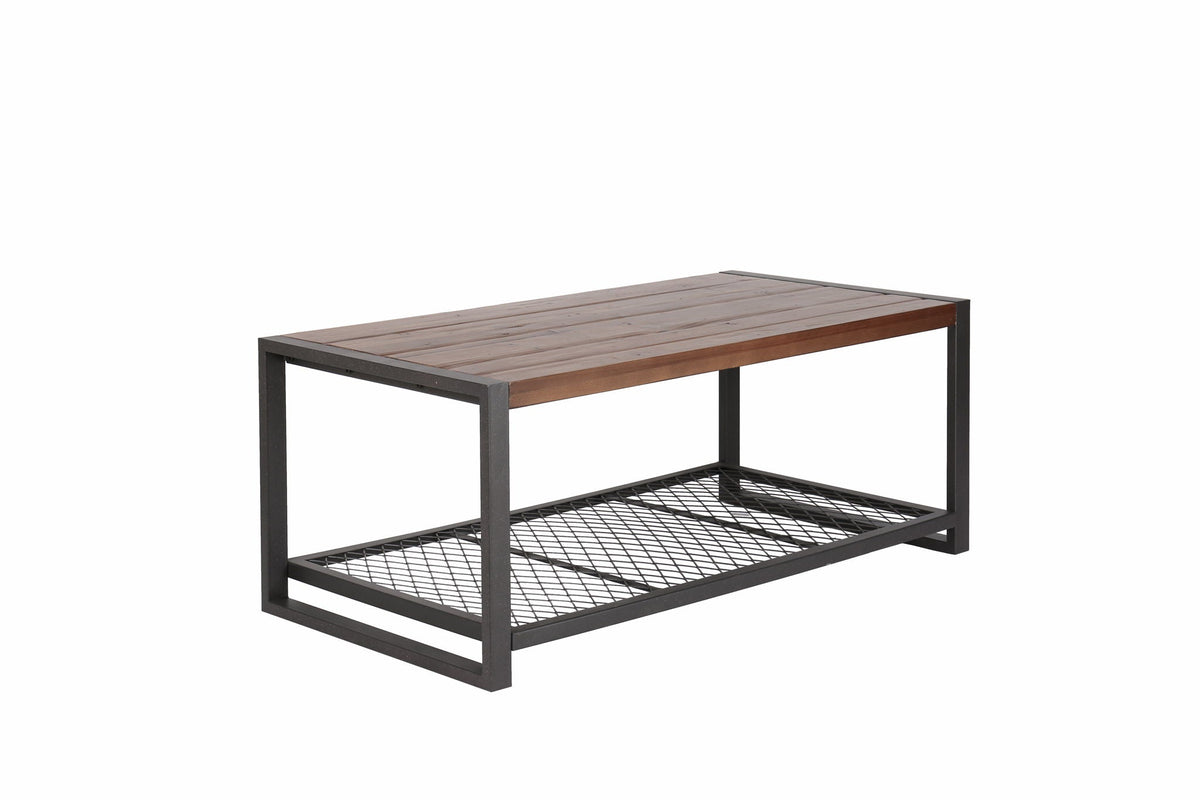 Reclaimed Wood Console Coffee Table