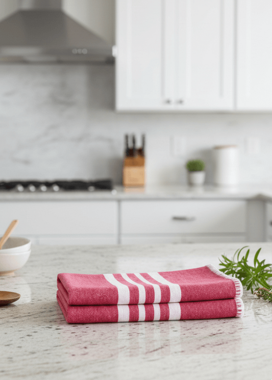 Set of 2 Farmhouse Hand Towels