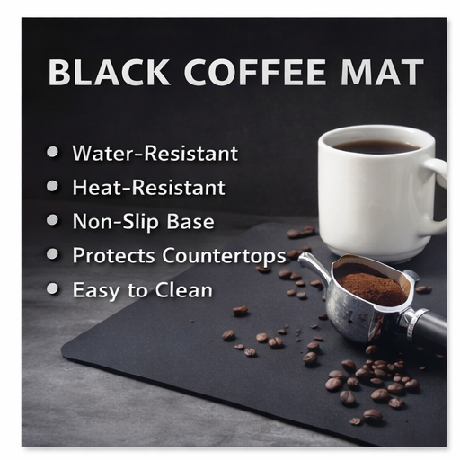 Super Absorbent Non-Slip Coffee Bar Mat
