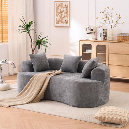 Crescent Sectional Sofa