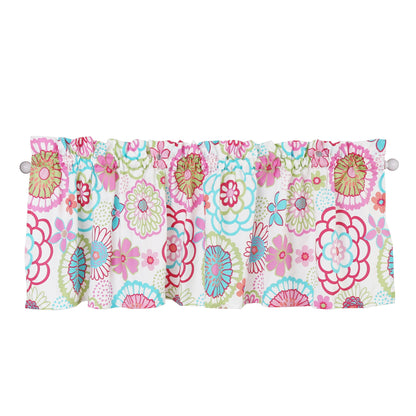 Mariah Pink Floral Dot Reversible Quilt Bedding Set