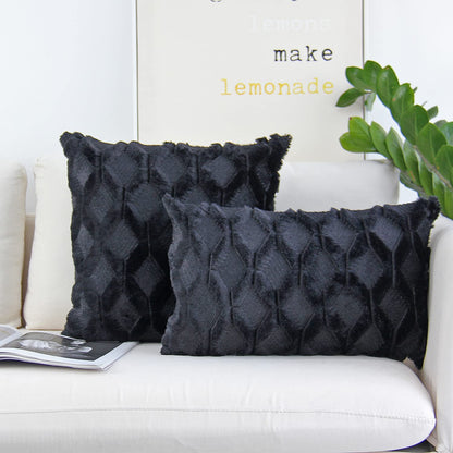 Set of 2 Throw Pillow Covers with Inserts