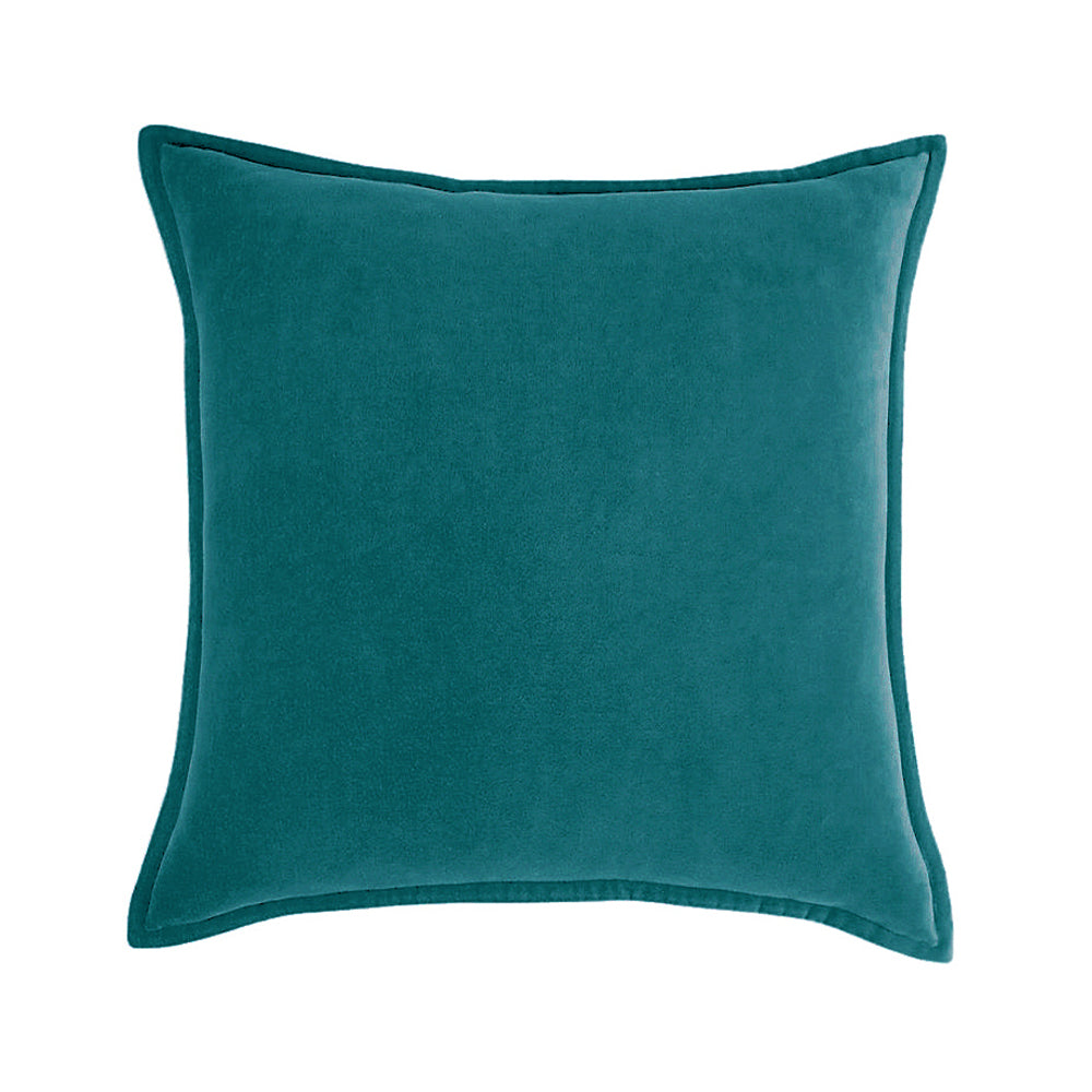 Fancy & Stacy Dark Grey Velvet Throw Pillow