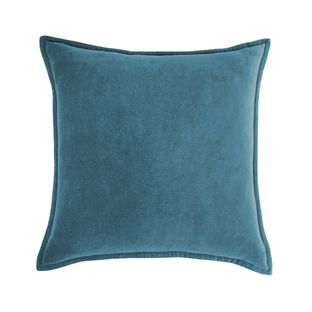 Fancy & Stacy Dark Grey Velvet Throw Pillow