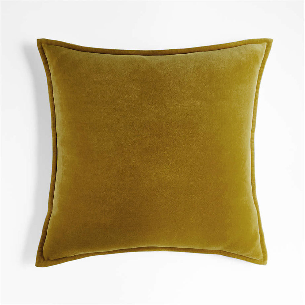 Fancy & Stacy Dark Grey Velvet Throw Pillow