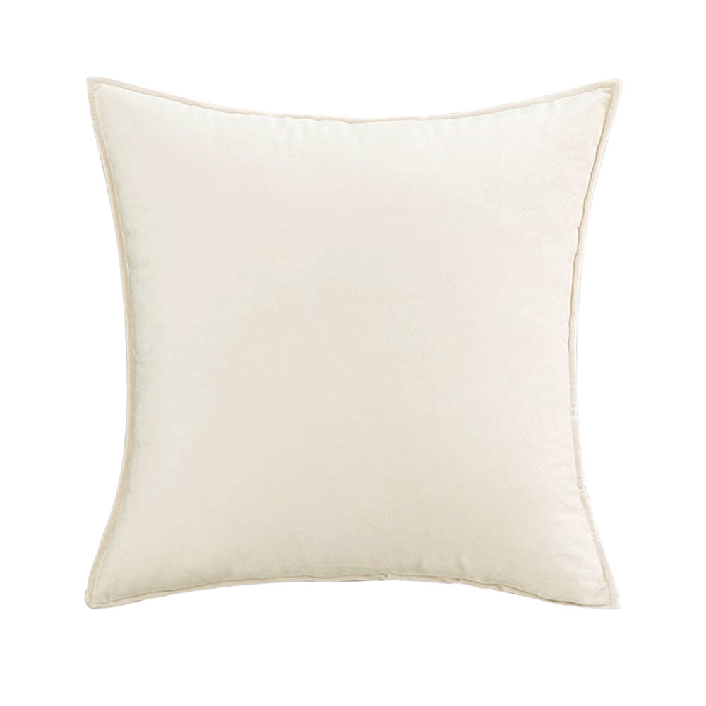 Fancy & Stacy Dark Grey Velvet Throw Pillow