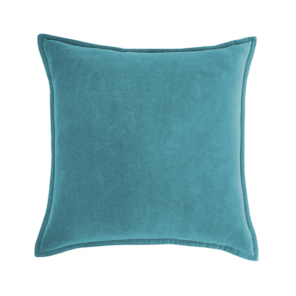 Fancy & Stacy Dark Grey Velvet Throw Pillow