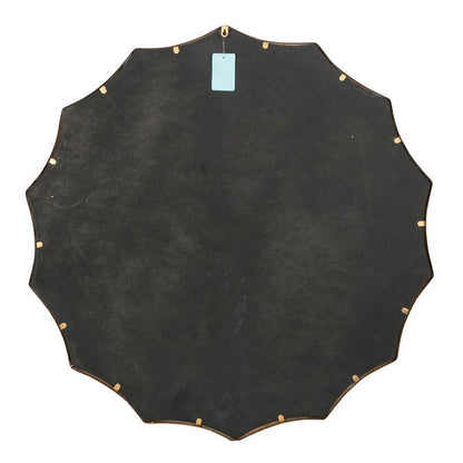 Round Sunburst Wall Mirror