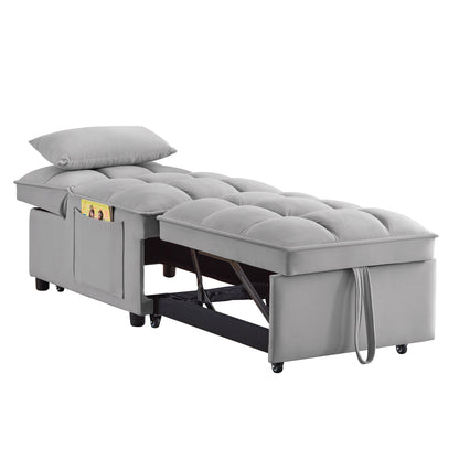 4-in-1 Multi-Function Single Sofa Bed