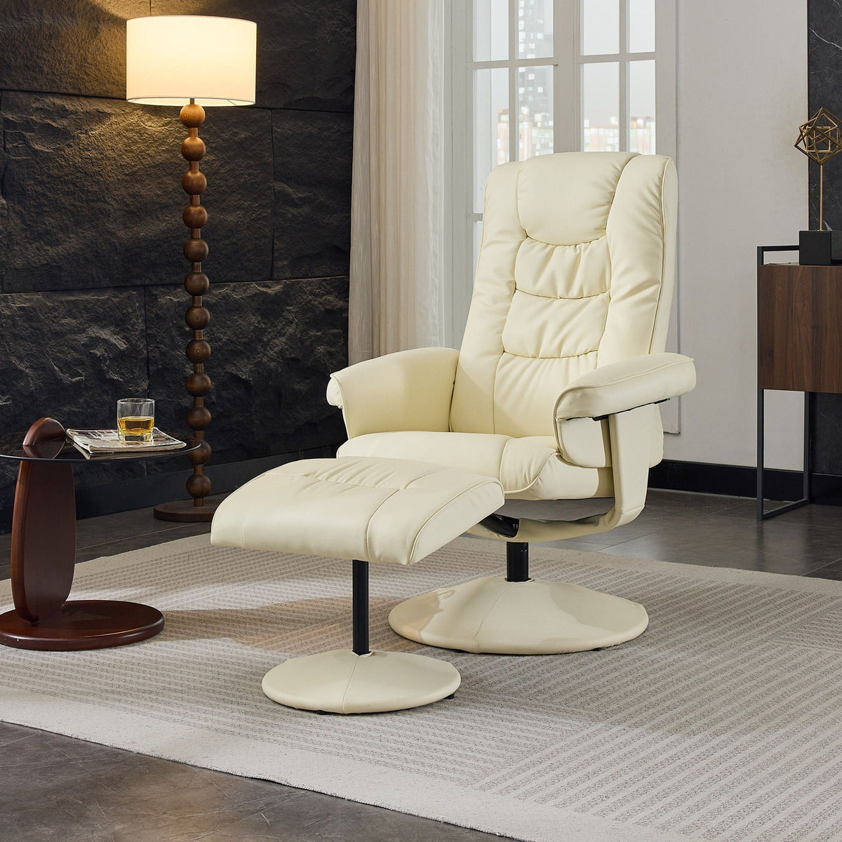 360° Swivel Massage Lounge Chair