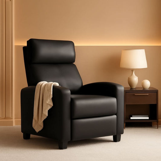 Modern Recliner Sofa with Lumbar Support