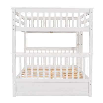 Bunk Bed With Ladders & 2 Storage Drawers