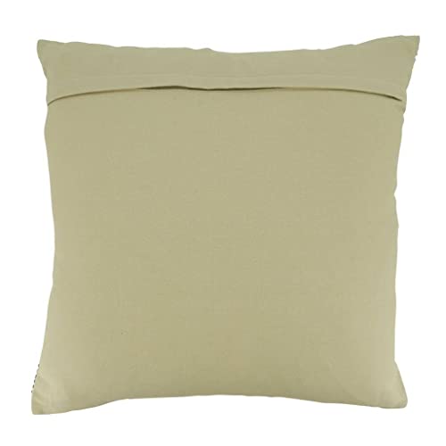 Fennco Styles Stitched Checkered Cotton Throw Pillow