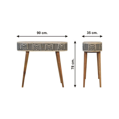 Inlay Edessa Bone Accent Table