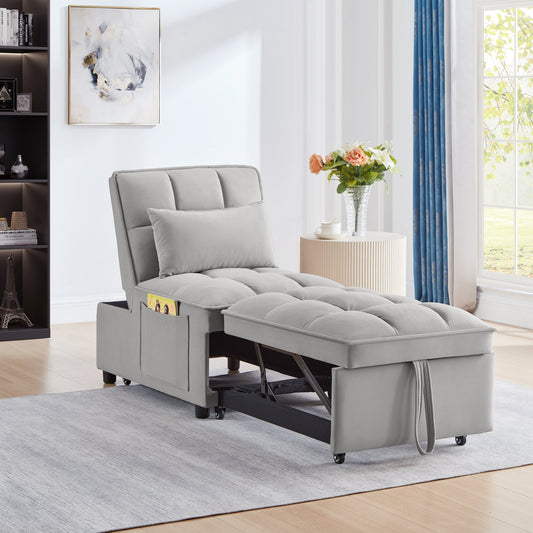 4-in-1 Multi-Function Single Sofa Bed