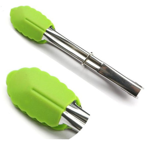 Silicone Kitchen Tongs with Stainless Steel Handle