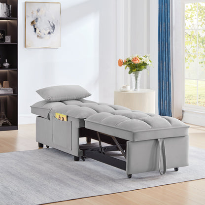 4-in-1 Multi-Function Single Sofa Bed