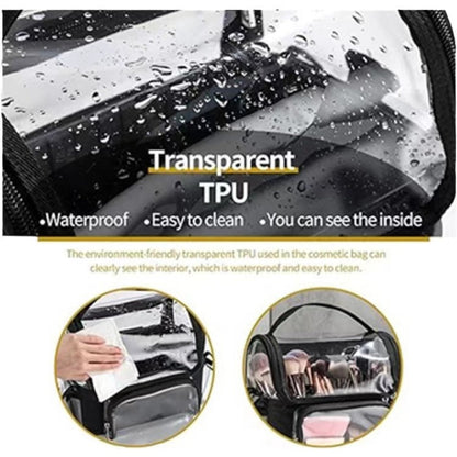 Transparent Portable Vanity Cosmetic Bag