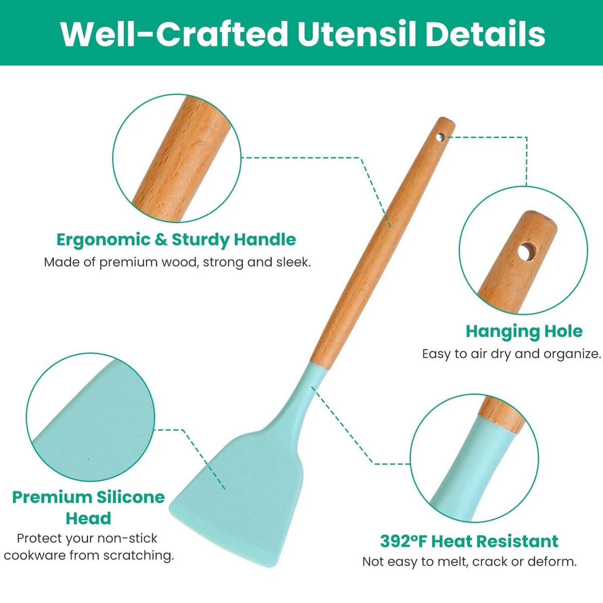 35-Piece Kitchen Cooking Utensils Set