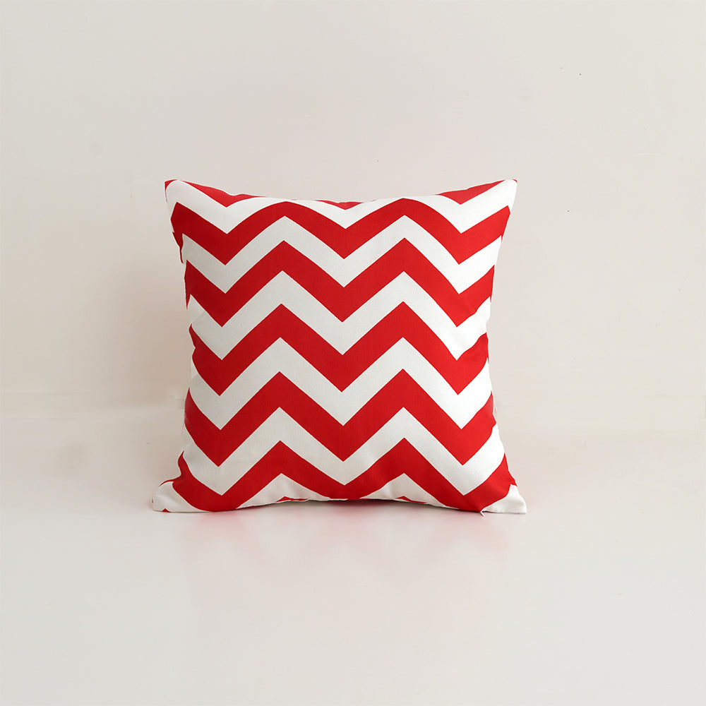 Waterproof Outdoor Striped Throw Pillow with Insert
