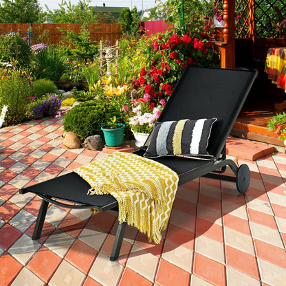 Aluminum Outdoor Patio Lounge Chair