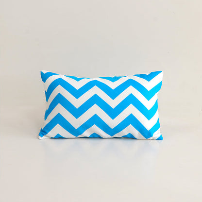 Waterproof Outdoor Striped Throw Pillow with Insert