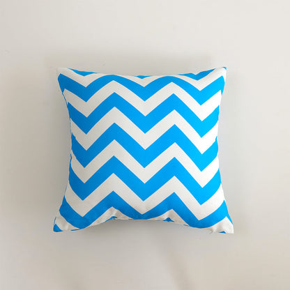 Waterproof Outdoor Striped Throw Pillow with Insert