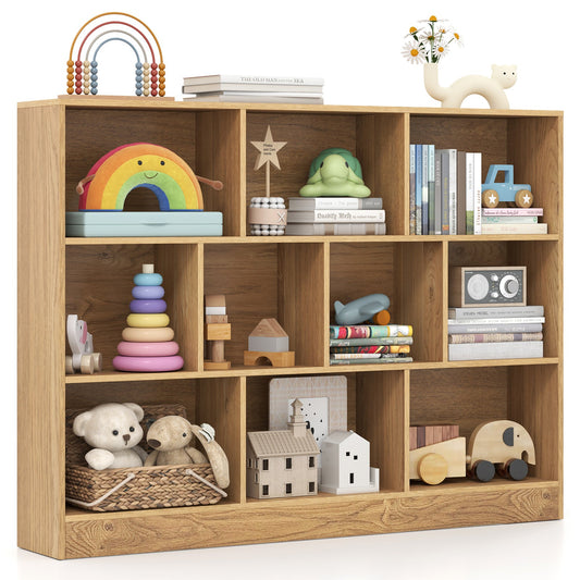 41-Inch Wooden Toy Storage Organizer
