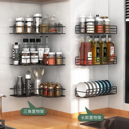 Wall-Mounted Bathroom Storage Rack
