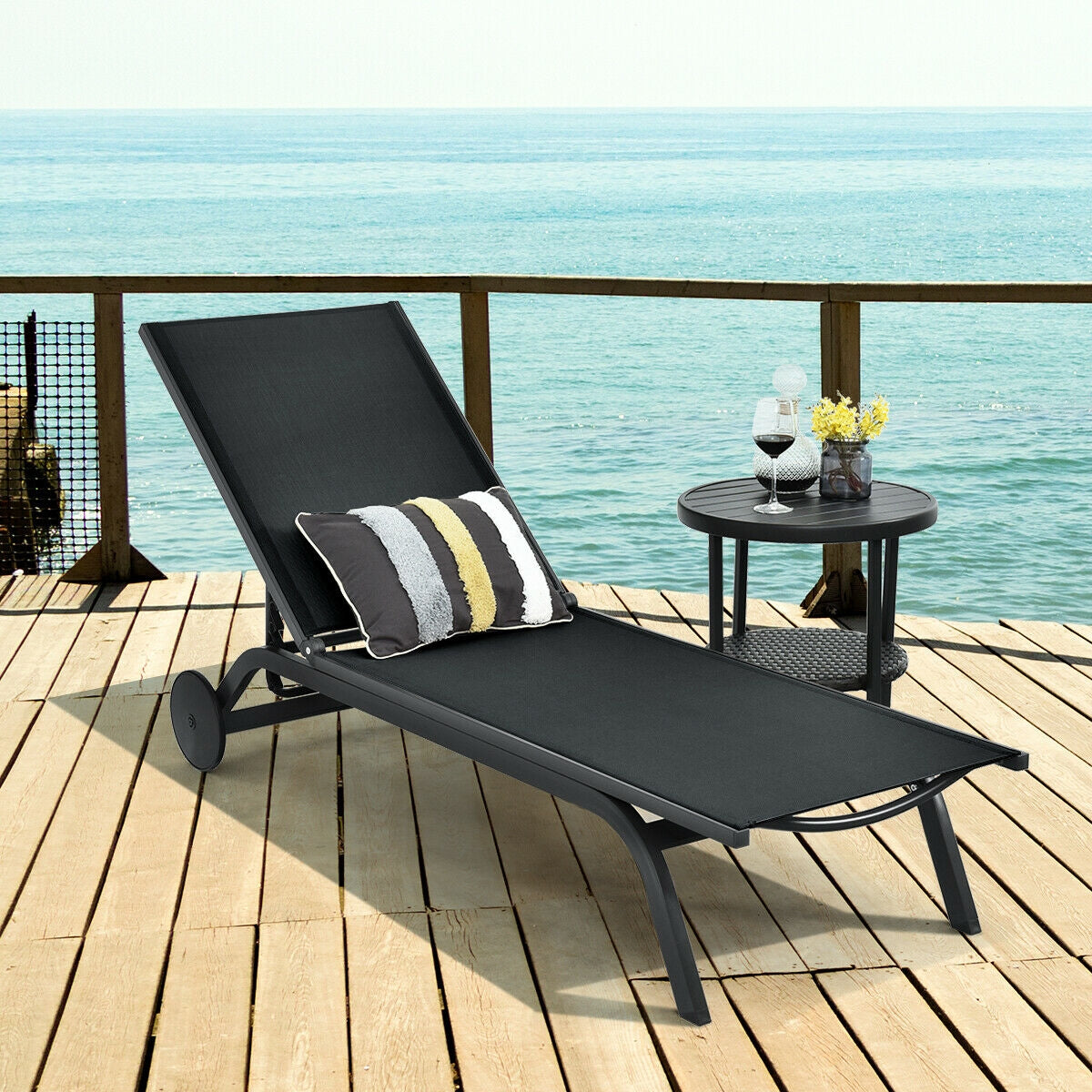 Aluminum Outdoor Patio Lounge Chair