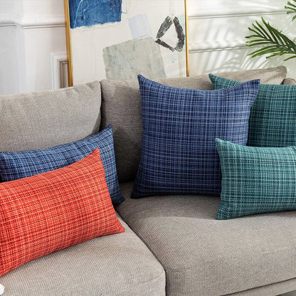 Premium Waterproof Outdoor Throw Pillow with Insert