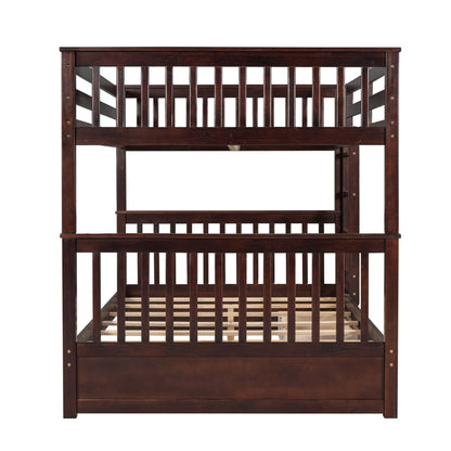 Bunk Bed With Ladders & 2 Storage Drawers