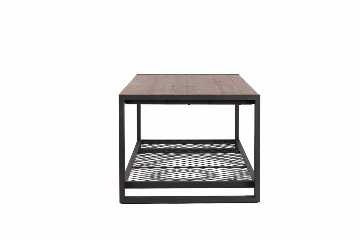 Reclaimed Wood Console Coffee Table