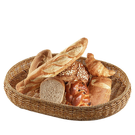 Handwoven Rattan Fruit & Bread Tray