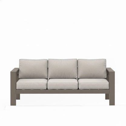 3-Seat All-Weather Patio Sofa with Cushions