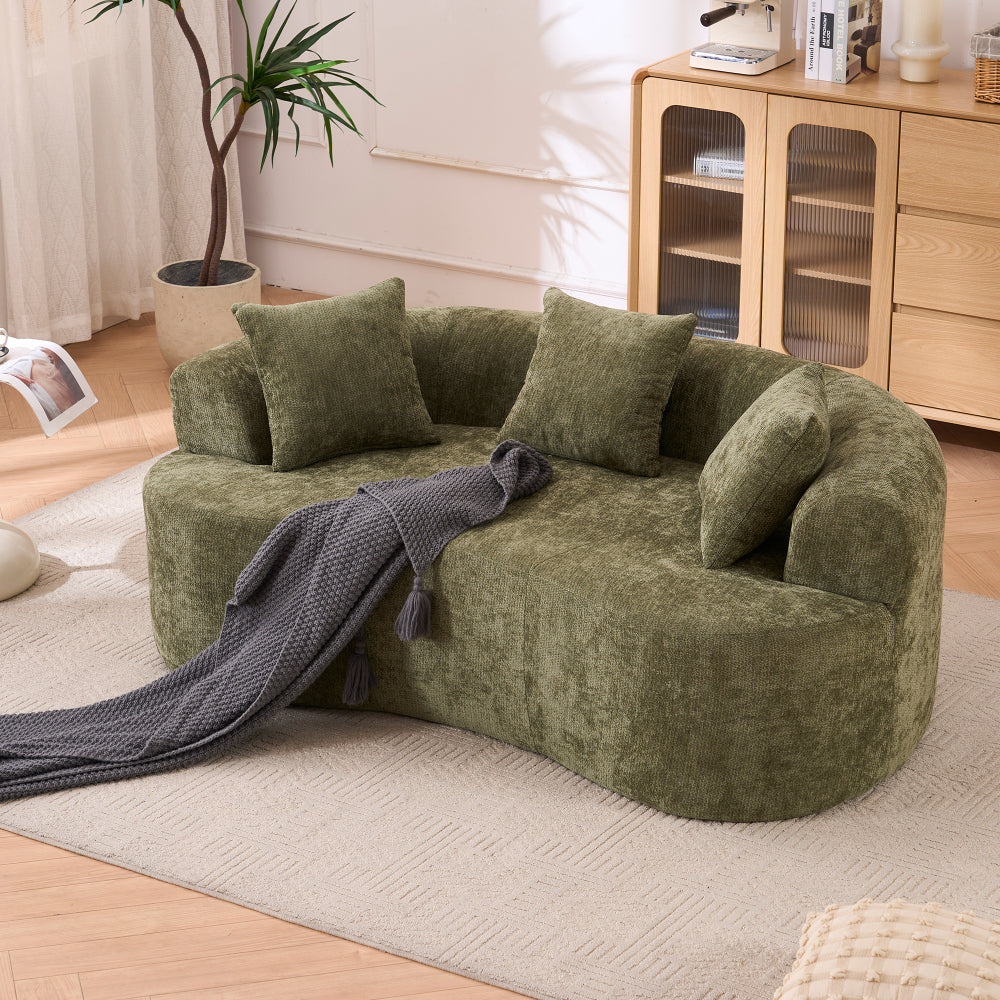Crescent Sectional Sofa
