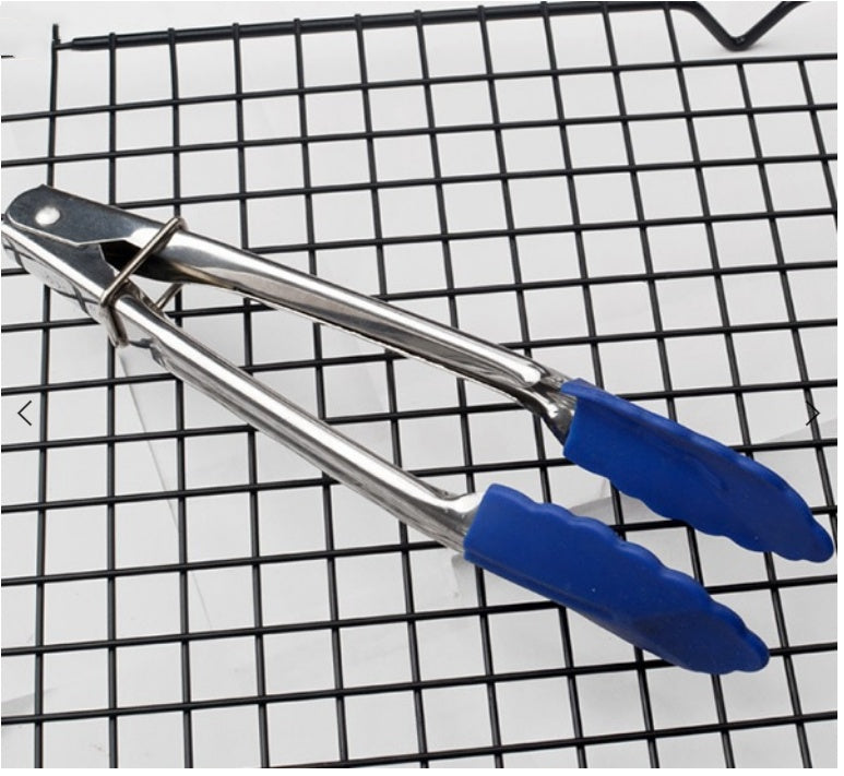 Silicone Kitchen Tongs with Stainless Steel Handle