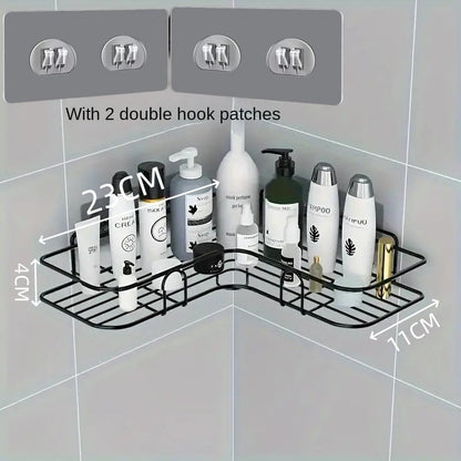 Wall-Mounted Bathroom Storage Rack