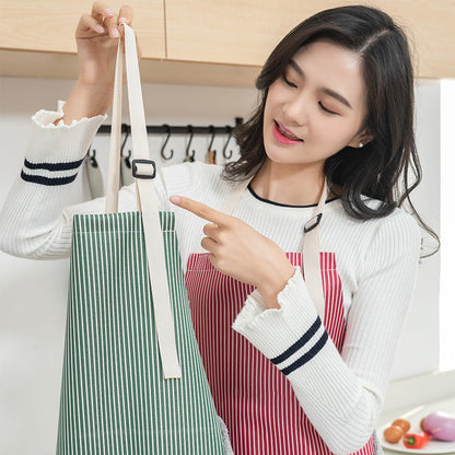Women's Waterproof Kitchen Apron with Pocket