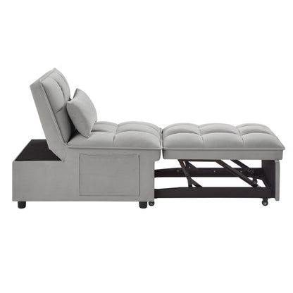 4-in-1 Multi-Function Single Sofa Bed