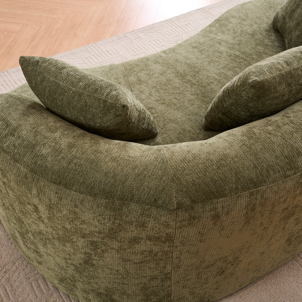 Crescent Sectional Sofa