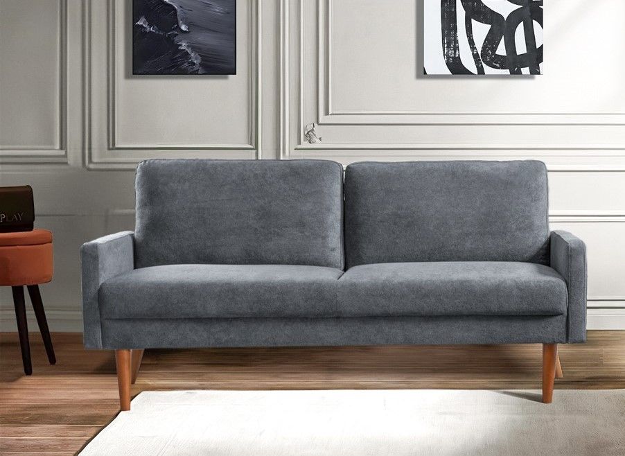 European Style Upholstered 3-Seater Sofa