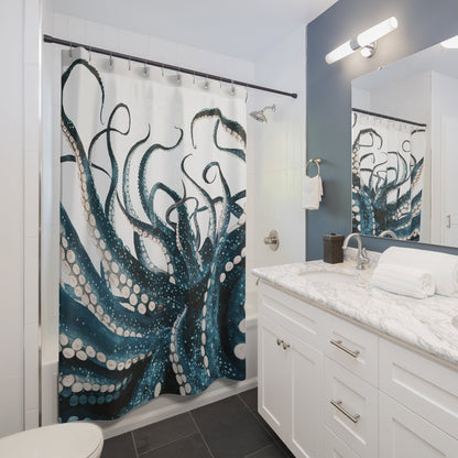 Artistic Octopus Shower Curtain