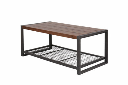 Reclaimed Wood Console Coffee Table