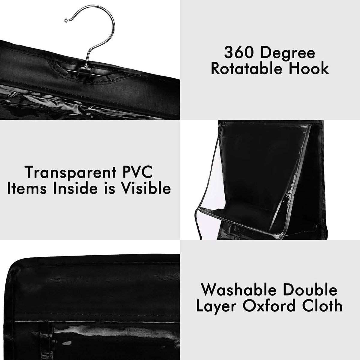 8 Pocket Hanging Purse Organizer