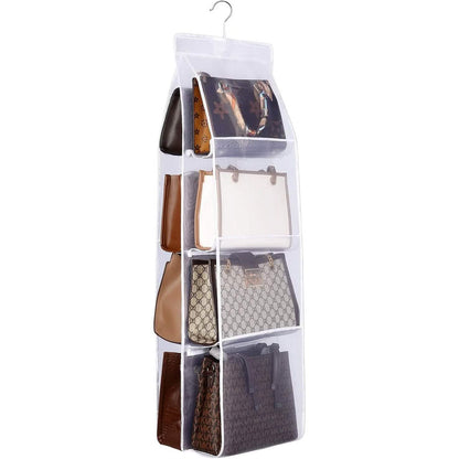 8 Pocket Hanging Purse Organizer