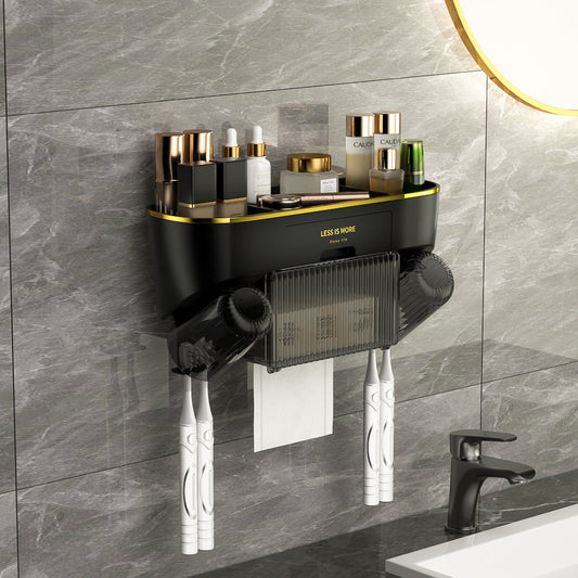 Perforation-Free Electric Toothbrush Holder