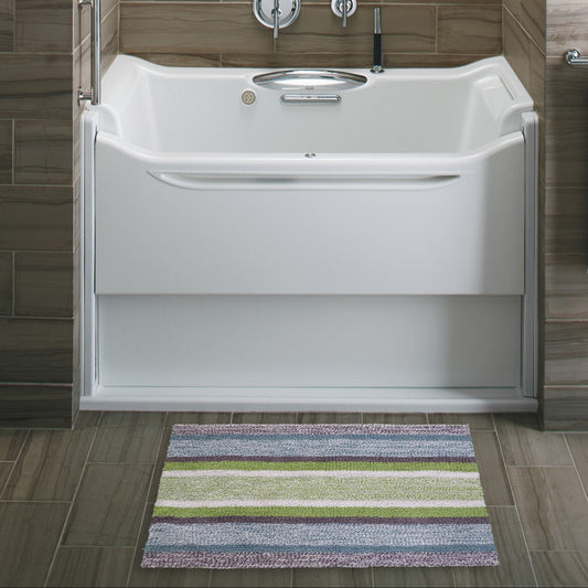 20x32 Multi Color Striped Bath Rug