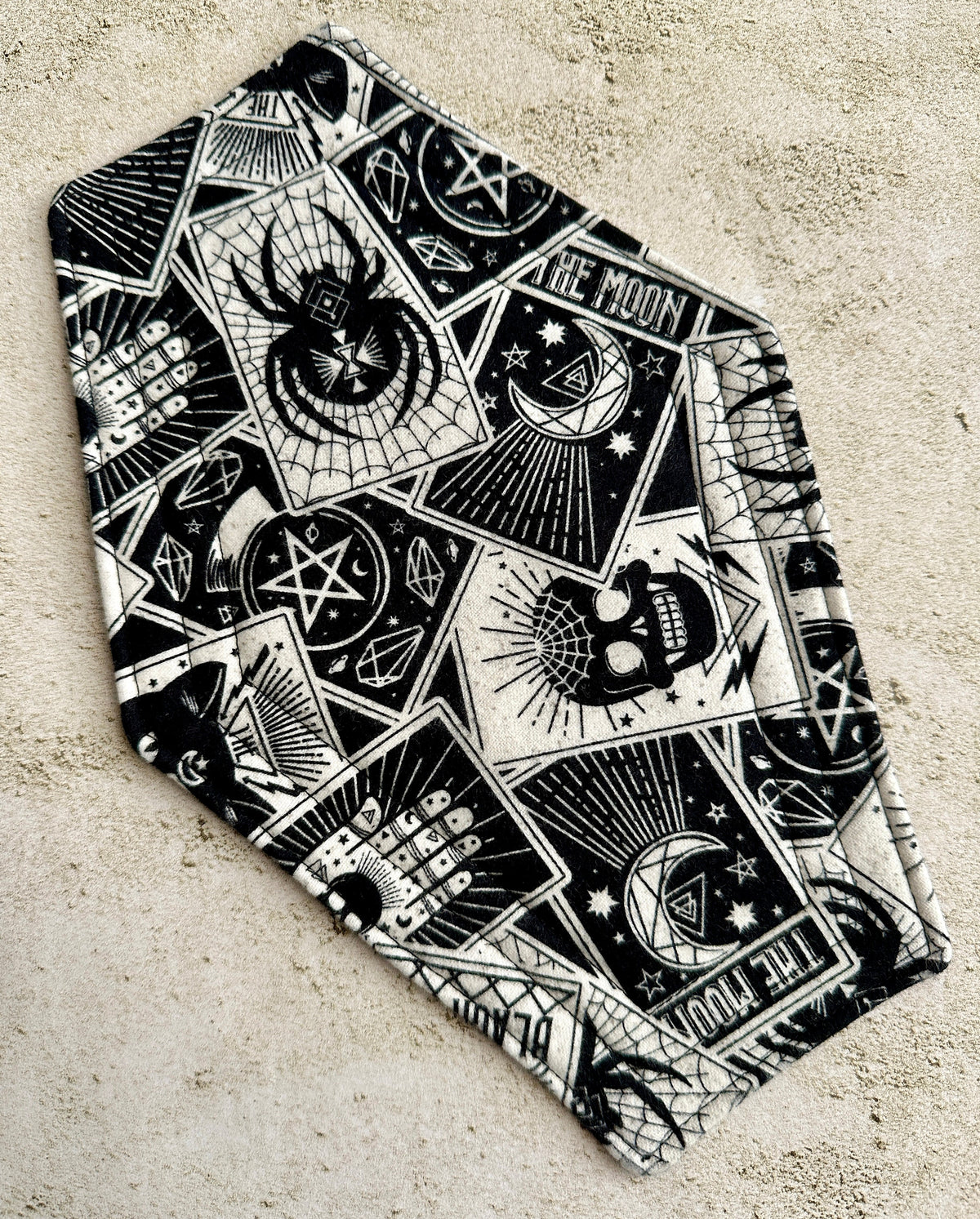 Witchy Coffin Mug Rug